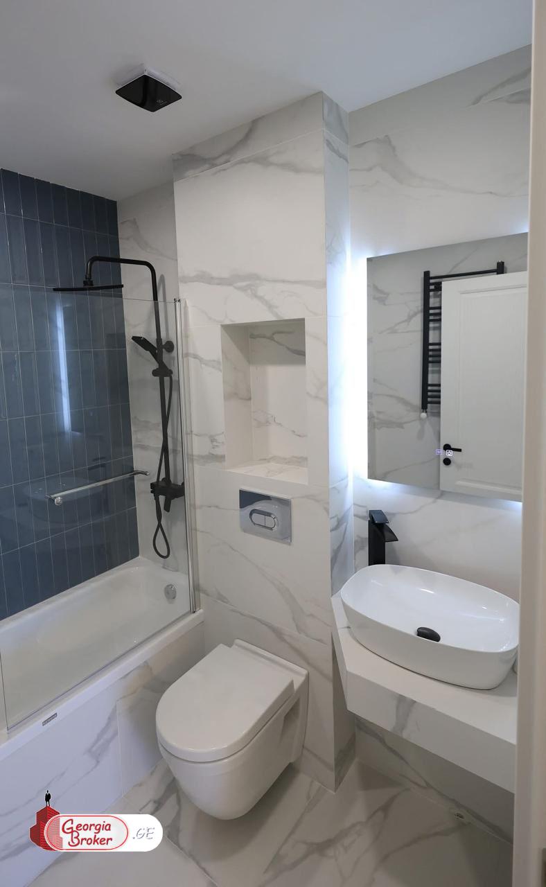 nearly repaired 5-room apartment for sale